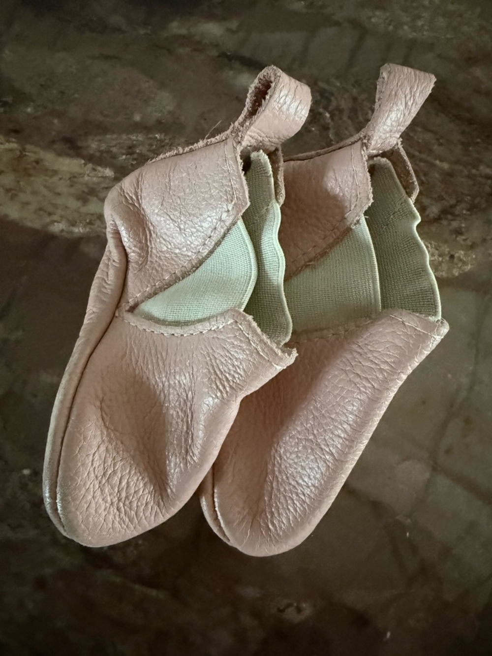 🆓 with purchase Freshly Picked Leather Blush Chelsea Boot (12-18m)